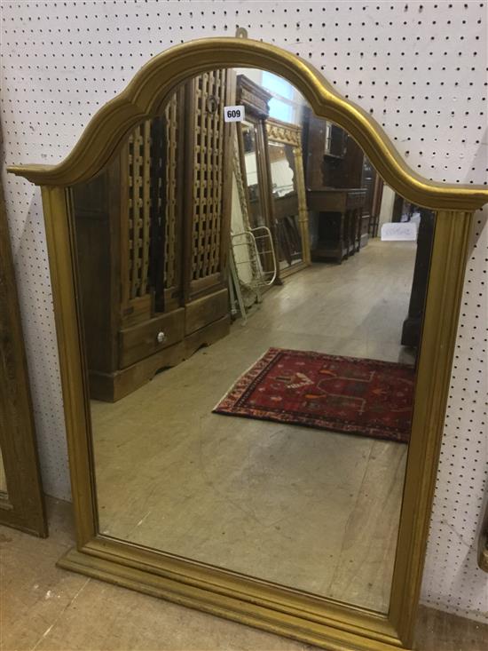 Gilt wall mirror